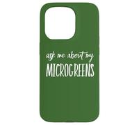 Chiedimi del mio ventilatore microgreen microgreen Custodia per iPhone 15 Pro
