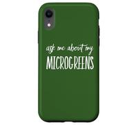 Chiedimi del mio ventilatore microgreen microgreen Custodia per iPhone XR