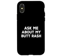 Chiedimi della mia eruzione cutanea imbarazzante addio al celibato Custodia per iPhone X/XS