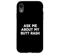 Chiedimi della mia eruzione cutanea imbarazzante addio al celibato Custodia per iPhone XR