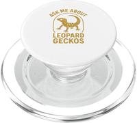Chiedimi informazioni su Leopard Gechi Rettili Enthusiast Pet Lover Tee PopSockets PopGrip per MagSafe