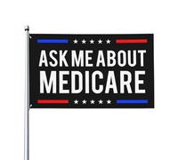 Chiedimi informazioni su Medicare Bandiere 3x5 piedi Decorazione per esterni e interni Stendardo per processione con 2 occhielli