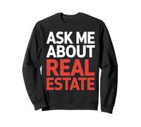 Chiedimi Informazioni su Real Estate Cool Agent Affitto Agente Agente Agente Immobiliare Felpa