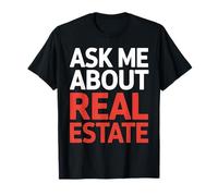 Chiedimi Informazioni su Real Estate Cool Agent Affitto Agente Agente Agente Immobiliare Maglietta