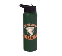 Chiedimi informazioni sul design della meteorologia del tempo della tempesta di tornado Stainless Steel Insulated Water Bottle