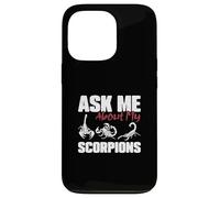 Chiedimi informazioni sul mio Scorpioni Divertente Scorpione Proprietario Scorpione Custodia per iPhone 13 Pro
