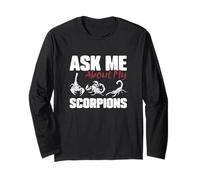 Chiedimi Informazioni sul Mio Scorpioni Divertente Scorpione Proprietario Scorpione Maglia a Manica