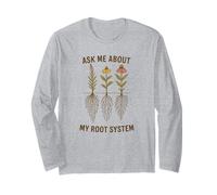 Chiedimi informazioni sul mio sistema radicale Naturalista Maestro delle piante autoctone Maglia a Manica