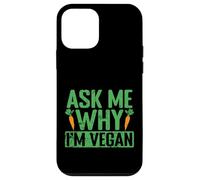 Chiedimi perché sono vegano Custodia per iPhone 12 mini