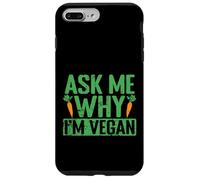 Chiedimi perché sono vegano Custodia per iPhone 7 Plus/8 Plus