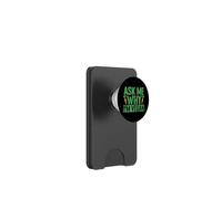 Chiedimi perché sono vegano PopSockets PopWallet per MagSafe