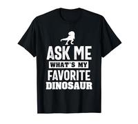 Chiedimi Qual È Il Mio Dinosauro Preferito Carino Dinosauro Maglietta