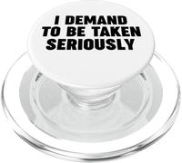 CHIEDO DI ESSERE PRESO SUL SERIO PopSockets PopGrip per MagSafe