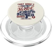 Chief Hobie's Garage Hotrod Classic Rides Design invecchiato PopSockets PopGrip per MagSafe