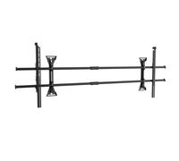 Chief KITXWXSM1U Supporto per display espositivi 3,05 m [120] Nero (KITXWXSM1U - Ultra-Wide Micro-Adjustable Static Wall Mount