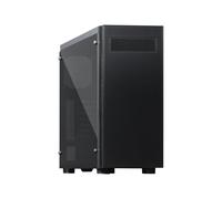 Chieftec AL-02B-TG-OP Computer-Gehäuse Tower black Torre ATX 2,5 " Alimentatore