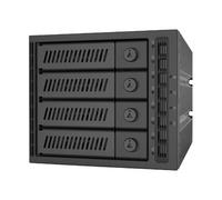 CHIEFTEC CMR-3141SAS Panel BAHÍA Disco Duro para 4 HDD/SSD (3,5 "/ 2,5"), ocupa 3 ranuras de 5,25 "