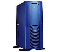 CHIEFTEC DX-01BL-D-U - Custodia per PC MiniTower 4 x 5,25, colore: Blu