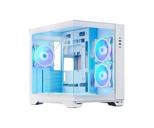 Chieftec GM-30W-TG-OP computer case Cubo Bianco