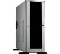 Chieftec Mesh MidiTower LCX-01SLSLB Argento 400 W