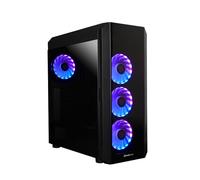 Chieftec Medium Tower ATX Scorpion 3 GL-03B-OP Custodia RGB con pannelli in vetro (nero) - Nouvo