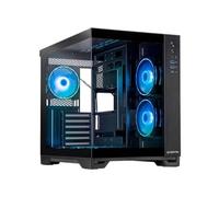 Chieftec Visio GM-30B-TG-OP schwarz Tempered Glass x 2 Cubo Nero
