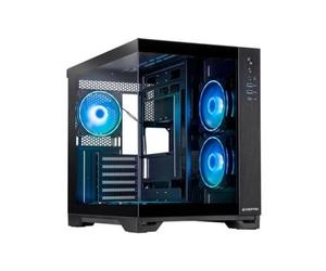 Chieftec Visio GM-30B-TG-OP schwarz Tempered Glass x 2 Cubo Nero