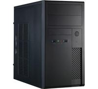 Chieftec XT-01b-350GPB mATX - Alloggiamento PC con alimentatore di rete da 350 W, colore: Nero