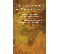 Chielozona Eze Critical Perspectives on African Genocide (Tascabile)