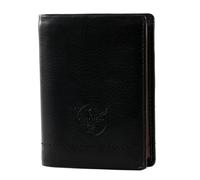 CHIEMSEE borsa Leather Wallet Black / Brown