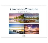 Chiemsee-Romantik (Wandkalender 2026 DIN A2 quer), CALVENDO Monatskalender: Die schönsten Impressionen des Chiemsees im Licht der Sonne