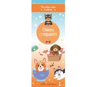 Chiens craquants - Mes petites cartes à colorier: 35 illustrations à personnaliser