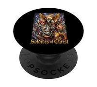 Chiesa cattolica santi uomini e donne ispiratori PopSockets PopGrip Adesivo