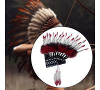 Chiesa del cappello indiano americano indiano per lo spettacolo di