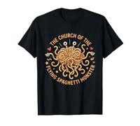 Chiesa del Mostro degli Spaghetti Volanti Pastafarianism Maglietta