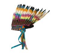 Chiesa di piume nativa indiana americana per feste per feste di vacanza