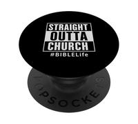 Chiesa dritta #BIBLELife Christian PopSockets PopGrip Adesivo