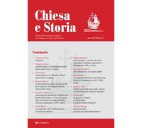 Chiesa e storia. Rivista dell’Associazione Italiana dei Professori di Storia della Chiesa. Vol. 8