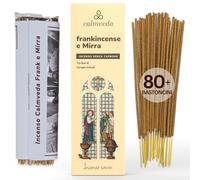 Chiesa Franchincense Incenso Mirra Bastoncini - (80 incenso naturale) pulito niente carbone incenso, Realizzato Con Fiori Riciclati | Utilizzato Come Guarigione incenso chiesa liturgico da bruciare