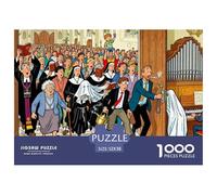 Chiesa messa finisce Puzzle in Legno Impermeabile Puzzles Da 1000 Pezzi Regali Per Adulti Sfidanti E Rompicapo Giochi Educativi