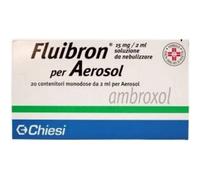 Chiesi - Fluibron Aerosol 15 mg/2 ml - Per Affezioni Respiratorie 20 Flaconcini