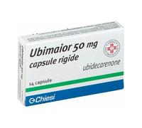 Chiesi Ubimaior 50 mg - Farmaco a Base di Ubidecarenone 14 Capsule Rigide
