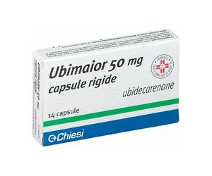 Chiesi Ubimaior 50 mg - Farmaco a Base di Ubidecarenone 14 Capsule Rigide