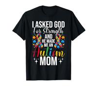 Chiesto di andare per la forza e mi ha reso un autismo mamma autismo Maglietta