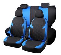 Chifeng Coprisedili auto per Renault Captur Clio Kadjar Koleos Megane Twingo - Set completo in poliestere protettivo seggiolino auto (blu)