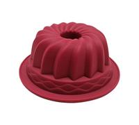 Chiffon Cake Mold - Silicone Spiral Pan | Ring Baking Tray | Flexible | Silicone Baking Mold - Food Grade Spiral Ring Pan | Cake Making Accessory | Easy Release Form For Chocolate Pudding Ice Cream