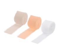 Chiffon Nastro 1.5" x 10Iarde,Bianco/Beige/Crema Bianco Seta Nastro