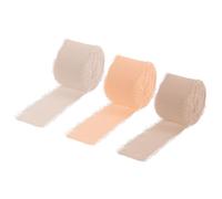 Chiffon Nastro 1.5" x 10Iarde,Crema Bianco/Beige/Chiaro Beige Seta Nastro