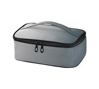 CHIFIGNO Borsa termica per il pranzo grigia sfumata, unisex, riutilizzabile, per adulti, per ufficio, lavoro, picnic, mini borsa termica