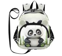 CHIFIGNO Carino Bambino Ragazza Zaino con Cintura, Zaini per Bambini Zaino Prescolare Prescolare, Piccolo Zaino Da Viaggio, Panda dei cartoni animati, S, Carino